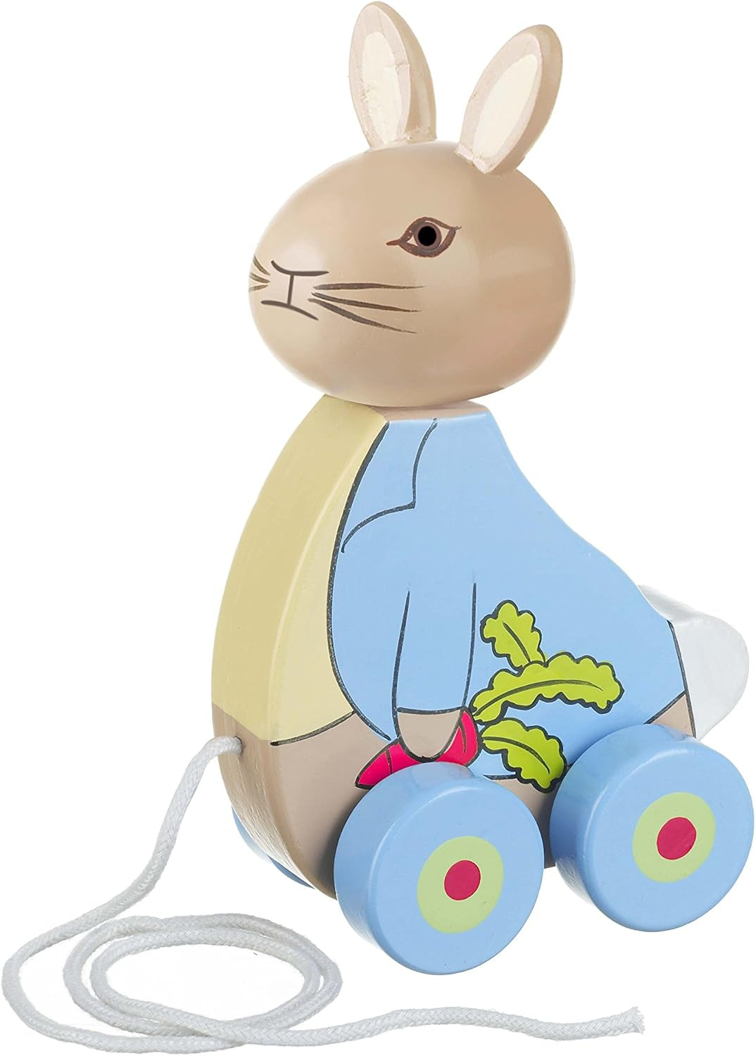 Peter Rabbit Pull along Toy, Wooden - Early Development & Activity Toys, Baby Bo